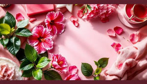 Hibiscus Rose Soap for Festive Baths - Little Flower Soap Co