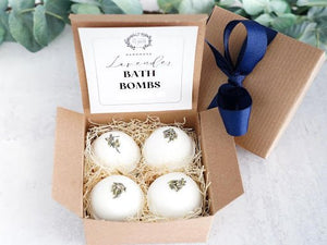 Lavender Bath Bombs: A Simple Path to Restorative Relaxation - Little Flower Soap Co