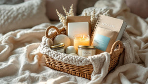 Relaxing Self Care Basket Gift for Women - Little Flower Soap Co