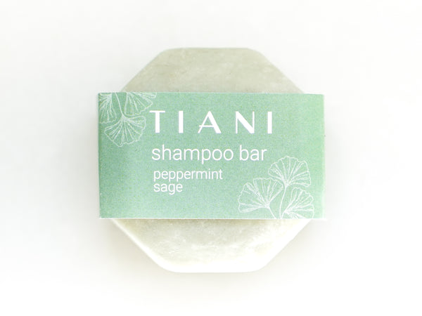 Peppermint Sage Shampoo & Conditioner Bar Set