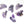 Load image into Gallery viewer, Amethyst Gua Sha Facial Massage Stone - Little Flower Soap Co

