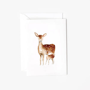 Baby Deer Mini Notecard - Little Flower Soap Co