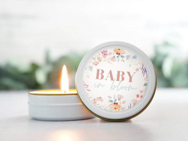 Baby in Bloom - Wildflower Shower Favors - Little Flower Soap Co