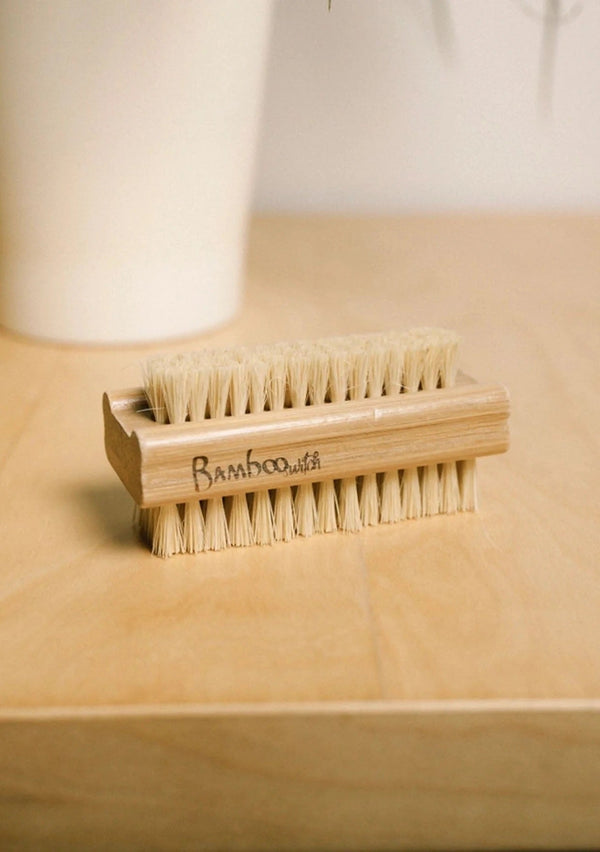 Bamboo Nail Brush - Little Flower Soap Co