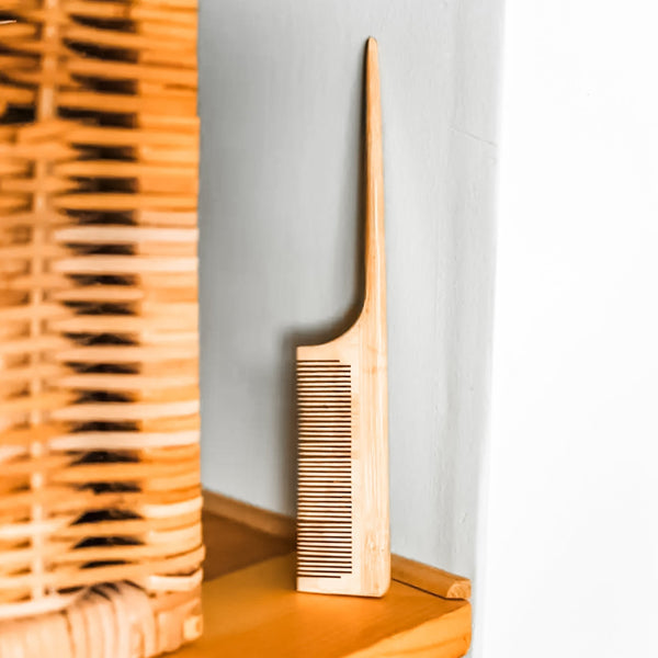 Bamboo Styling Comb - Little Flower Soap Co
