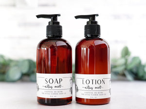 Citrus Mint - Hand Soap and Lotion - Little Flower Soap Co