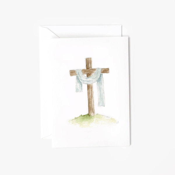 Cross Mini Notecard - Little Flower Soap Co