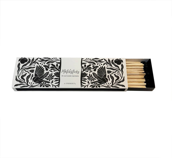 Decorative Box of Matches: Blue - Little Flower Soap Comatches