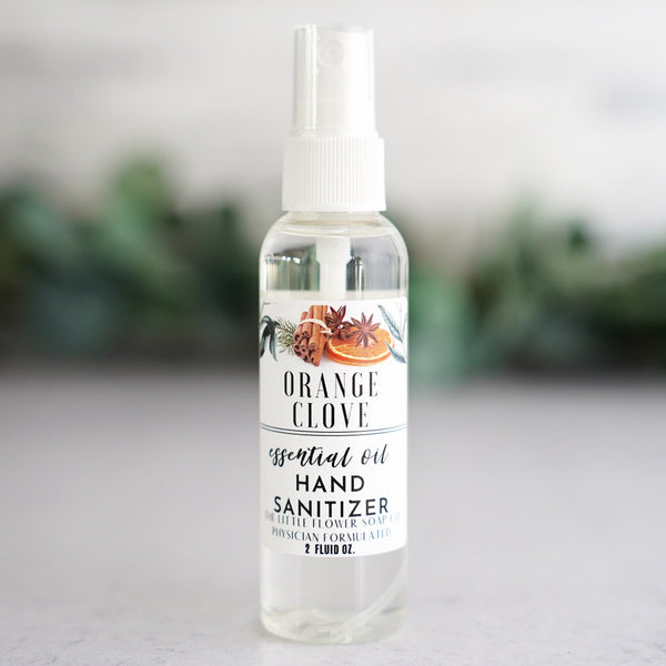 Hand Sanitizer White Thyme & Rosemary - Little Flower Soap Co