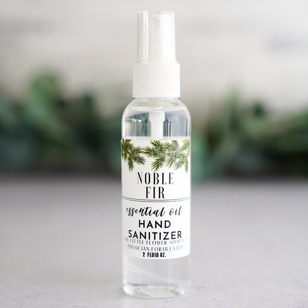Hand Sanitizer White Thyme & Rosemary - Little Flower Soap Co