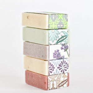 Handmade Soap - Set of 5 Bars - Little Flower Soap Co