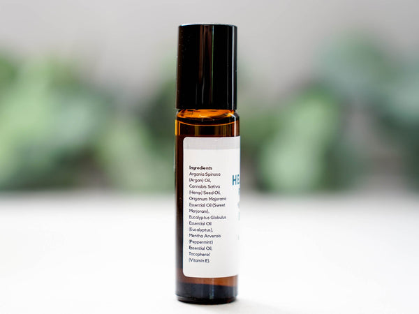 Headache Rescue - Essential Oil Blend Roll - On Aromatherapy - Little Flower Soap Coaromatherapy roll oneucalyptusget wellEssential Oils