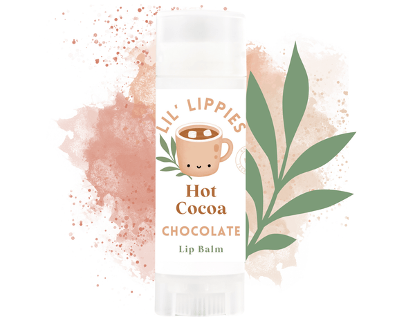 Hot Cocoa Lip Balm - Lil' Lippies Kids - Little Flower Soap Co