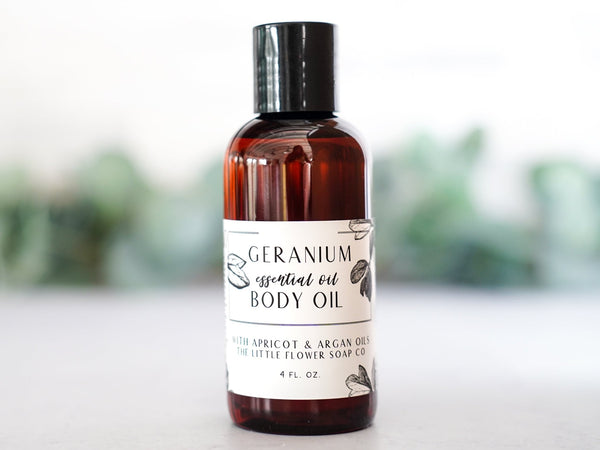 Lavender Body Oil - Little Flower Soap Co