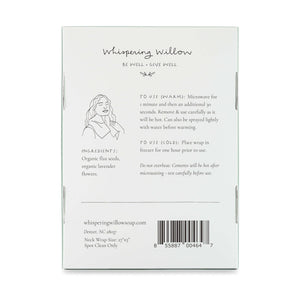 Lavender Flannel Neck Wrap - Microwaveable - Little Flower Soap Co