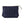 Load image into Gallery viewer, Navy Pinstripe Travel Pouch - Little Flower Soap Co
