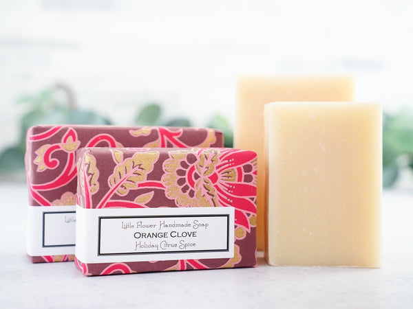 Orange Clove - Handmade Bar Soap - Little Flower Soap Co