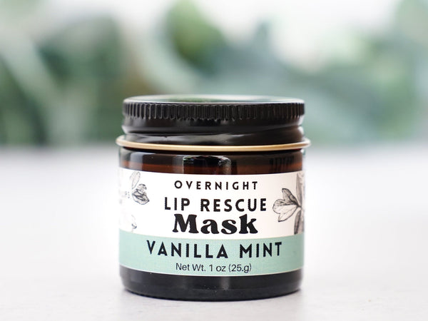 Overnight Lip Rescue Mask - Mango - Little Flower Soap Co