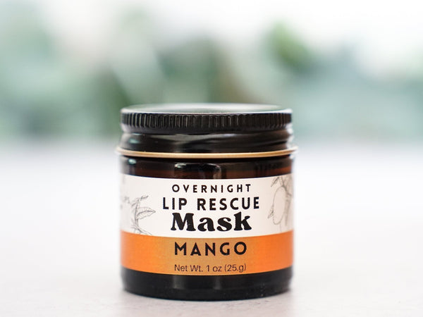 Overnight Lip Rescue Mask - Mango - Little Flower Soap Co