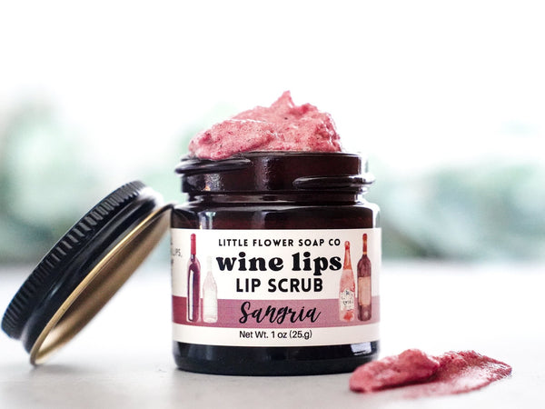 Overnight Lip Rescue Mask - Vanilla Mint - Little Flower Soap Co