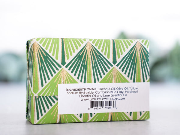 Patchouli Lime - Handmade Bar Soap - Little Flower Soap Co