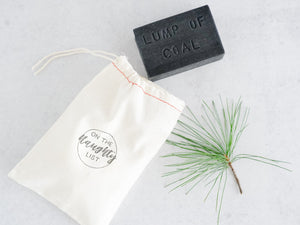 Stocking Stuffer Lump of Coal Soap - Little Flower Soap Co