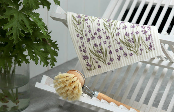 Swedish Dishcloth - Lavender - Little Flower Soap Cocleaninglavenderswedish dishclothcleaning