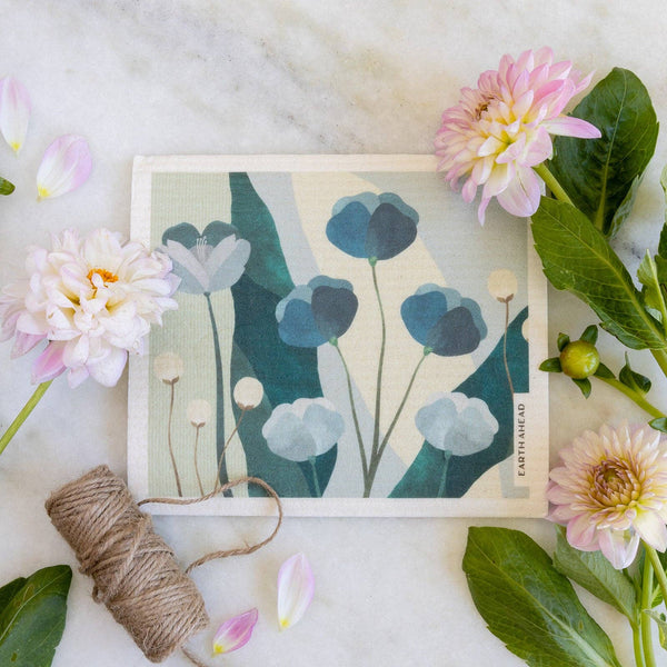 Swedish Dishcloth - Morning Glory - Little Flower Soap Co