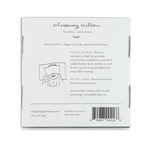 Weighted Eye Pillow - Lavender - Filled - Fern - Little Flower Soap Coeye careeye masklavender eye pillowSpa Accessories