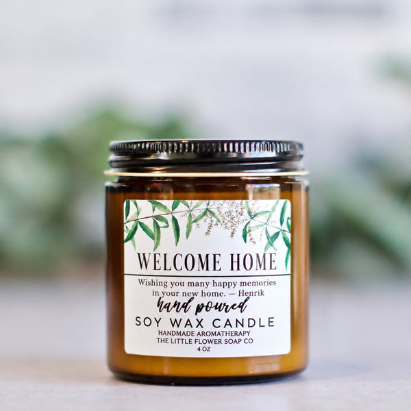 Welcome Home Gift Box | Personalized Realtor Closing Gift - Little Flower Soap CoClosing GiftHousewarmingPersonalized GiftGift Box