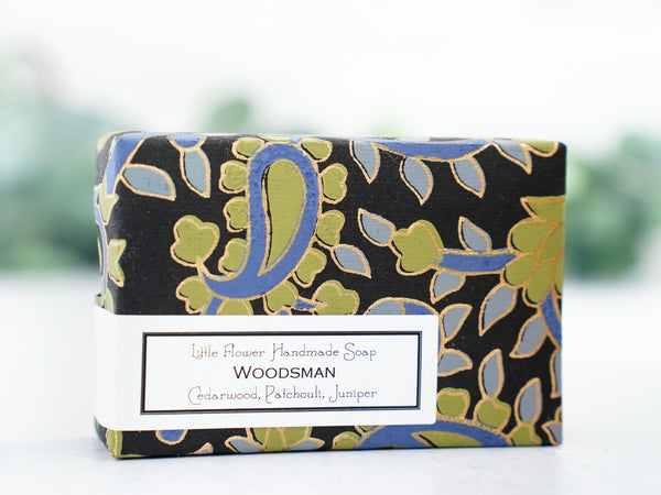 Woodsman - Handmade Bar Soap - Little Flower Soap Co