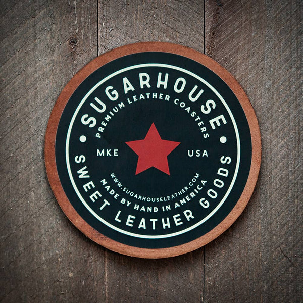 Y'all Leather Coaster - Little Flower Soap Co