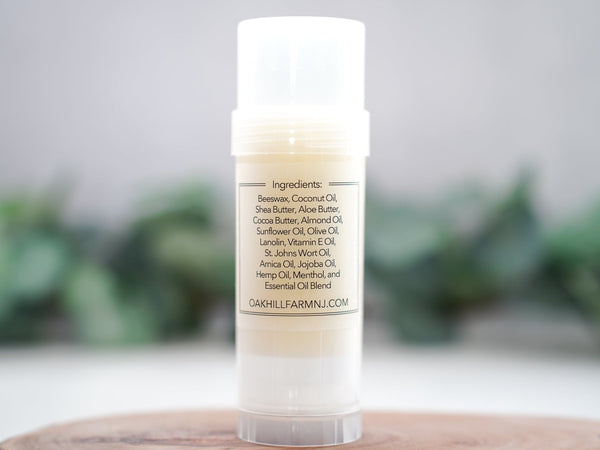 Your Logo Muscle Rescue Balm Stick - Pack of 10 - Little Flower Soap CoCustom LabelCustom LogocustomizableSelf Care