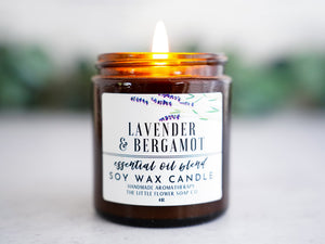 Fireside Hand Poured Candle - Little Flower Soap Co