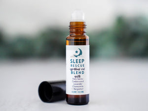 PEACE - Lavender Bergamot Essential Oil Roll - on Aromatherapy - Little Flower Soap Co