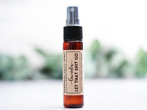 Potty Spray - Funny Gifts for Friends - Boyfriend - Dad - Little Flower Soap Co