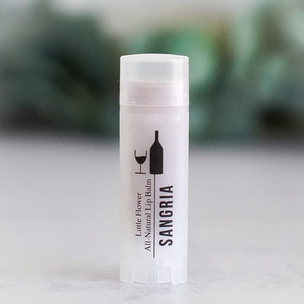 Sangria Lip Balm - Happy Hour Cocktail Lip Balm - Little Flower Soap Co