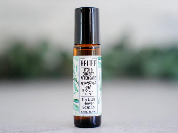 Set of 3 - Essential Oil Roll - on Aromatherapy - Little Flower Soap Co