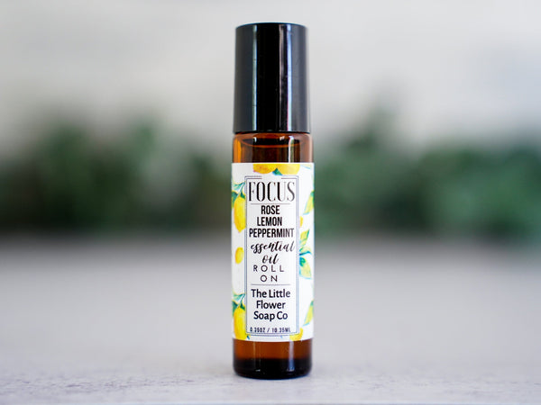 SLEEP RESCUE - Essential Oil Blend Roll - on Aromatherapy - Little Flower Soap Co