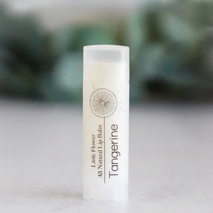 Tangerine Lip Balm - Little Flower Soap Co
